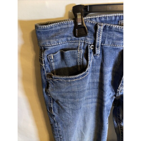 BKE Carter Women’s Bootleg Jeans Sz 32x30 Blue Streetwear Western Cowgirl Rodeo - Picture 5 of 12